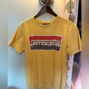 Lambretta Yellow Graphic T-Shirt